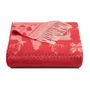 Fabrics - Babele recycled-cotton Christmas ruffle throw - SOFIA TOSCANO