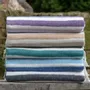 Fabrics - Super Soft Babele Stripe recycled-cotton throw - SOFIA TOSCANO