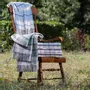 Fabrics - Super Soft Babele Check recycled-cotton throw - SOFIA TOSCANO