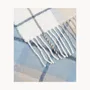 Fabrics - Super Soft Babele Check recycled-cotton throw - SOFIA TOSCANO
