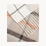 Fabrics - Super Soft Babele Check recycled-cotton throw - SOFIA TOSCANO