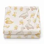 Fabrics - Babies â€“ Ducks pattern blanket - SOFIA TOSCANO