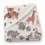 Throw blankets - Babies Giraffes blanket - SOFIA TOSCANO