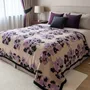 Fabrics - Floral boiled-wool blanket - SOFIA TOSCANO