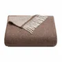 Throw blankets - Fara double-face recycled wool throw - SOFIA TOSCANO