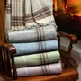Fabrics - Fara tartan throw - SOFIA TOSCANO