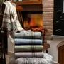 Fabrics - Fara tartan throw - SOFIA TOSCANO
