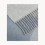 Fabrics - Lira recycled wool and cashmere throw - SOFIA TOSCANO