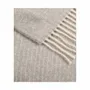 Fabrics - Nitra 100 recycled wool and cashmere throw - SOFIA TOSCANO