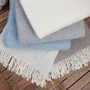 Fabrics - Dream recycled wool and cashmere throw - SOFIA TOSCANO