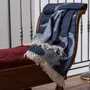 Fabrics - Super Soft Babele Flower recycled-cotton throw - SOFIA TOSCANO
