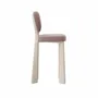 Chairs - Mary II Bar Chair with Upholstered Legs Handmade By Ottiu - OTTIU