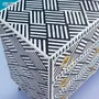 Commodes - Monochrome Chest of Drawers by House of Jaipur - HOUSE OF JAIPUR