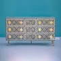 Commodes - Monochrome Chest of Drawers by House of Jaipur - HOUSE OF JAIPUR