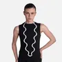 Bijoux - Collier serpent long - C.KARAKALPAKI