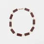 Bijoux - Collier à rectangles parallèles - C.KARAKALPAKI
