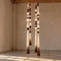 Decorative objects - Grand Horizon Totem: Handmade Monumental Textile Installation Suspende - SARMAL DESIGN