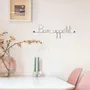 Other wall decoration - Metal Kitchen Decor "Bon appétit" - BIJOUX DE MUR