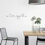 Other wall decoration - Metal Kitchen Decor "Bon appétit" - BIJOUX DE MUR
