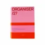Papeterie bureau - A-Journal Diary Spiral - Organiser 2027 - Pink Red - A-JOURNAL