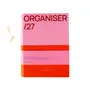Papeterie bureau - A-Journal Diary Spiral - Organiser 2027 - Pink Red - A-JOURNAL