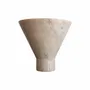 Design objects - Beige travertine bowl - SAGIT