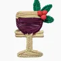 Platter and bowls - Holiday Wine Glass Napkin Ring - CORO CORA