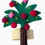 Platter and bowls - Christmas Palm Tree Napkin Ring - CORO CORA