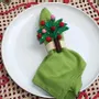 Platter and bowls - Christmas Palm Tree Napkin Ring - CORO CORA