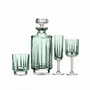 Carafes - Linea Malachit 18-piece carafe and glass set - wedding gift - PEKALLA CRISTAL GLASS