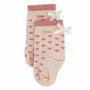 Children's fashion - Bamboo heart baby socks "Mini Diva" Petal 6-18M - BB&CO
