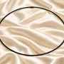 Jewelry - Baltic Amber & Selenite Pendant – Oval, 55x35x6 mm – Amber Shadow - GLASS4CANDLES