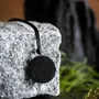 Jewelry - Bog Oak Pendant – Round, 40x40x12 mm – Warm Halo - GLASS4CANDLES