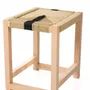 Tabourets - Tabouret en bois Solo - V&V MACRAME