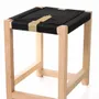 Tabourets - Tabouret en bois Solo - V&V MACRAME