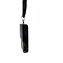 Jewelry - Bog Oak & Baltic Amber Pendant – Rectangle – Turquoise Monolith Bar - GLASS4CANDLES