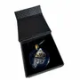 Jewelry - Bog Oak & Resin Pendant Necklace – Round, 39x38x6 mm - GLASS4CANDLES