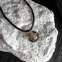 Jewelry - Bog Oak Pendant – Round, 20x20x20 mm – Sphere Pendant - GLASS4CANDLES