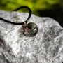 Jewelry - Bog Oak Pendant – Round, 20x20x20 mm – Sphere Pendant - GLASS4CANDLES
