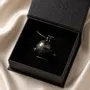 Jewelry - Bog Oak Pendant – Round, 20x20x20 mm – Sphere Pendant - GLASS4CANDLES