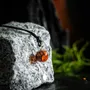 Jewelry - Bog Oak Pendant – Round, 20x20x20 mm - GLASS4CANDLES