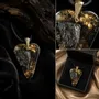 Jewelry - Bog Oak & Resin Pendant – Heart, 38x26x6 mm – Luminous - GLASS4CANDLES