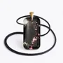 Jewelry - Bog Oak & Resin Pendant – Rectangle, 38x18x6 mm – Timeless Shadows - GLASS4CANDLES
