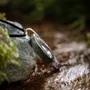 Jewelry - Bog Oak & Resin Pendant – Drop, 37x26x6 mm – Timeless Shadows - GLASS4CANDLES