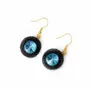 Jewelry - Bog Oak Earrings – Round, 12x12x10 mm - GLASS4CANDLES