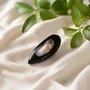 Jewelry - Bog Oak & Baltic Amber Pendant – 45x25x8 mm - GLASS4CANDLES