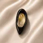 Jewelry - Bog Oak & Baltic Amber Pendant – 45x25x8 mm - GLASS4CANDLES