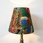 Table lamps - Peacock pattern lampshade, flowers, gold - CHATEAU TALES