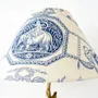 Table lamps - Jouy Diane canvas lampshade - CHATEAU TALES
