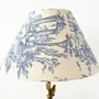 Table lamps - Jouy Diane canvas lampshade - CHATEAU TALES